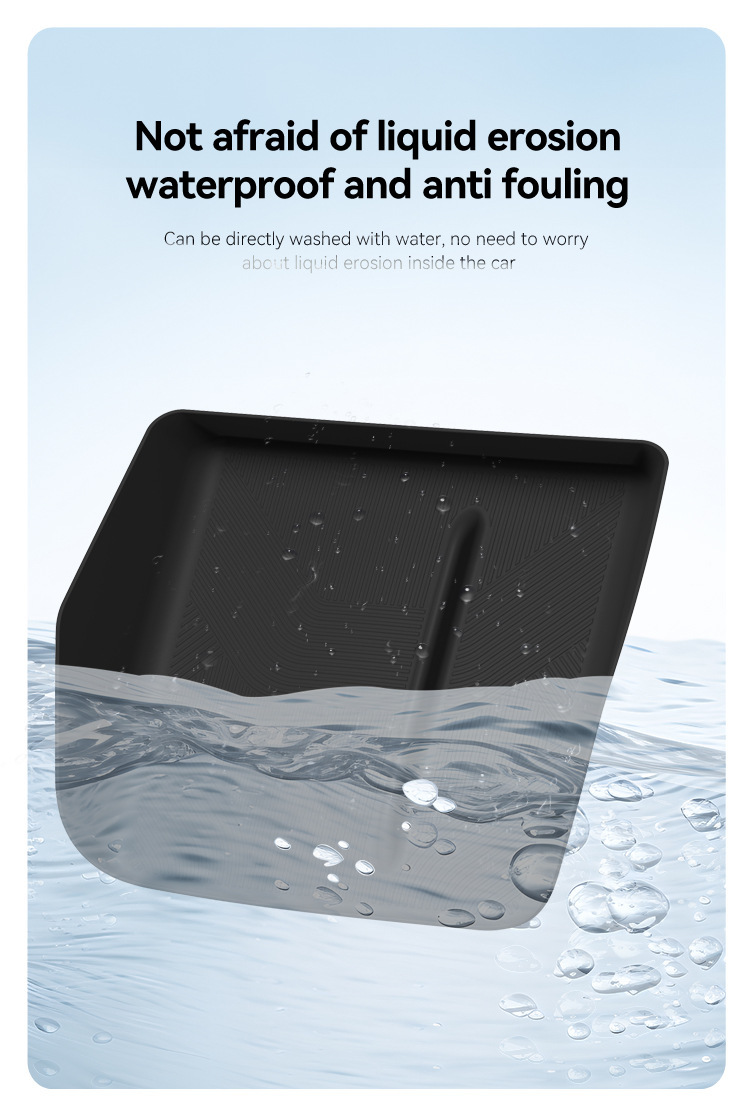 Suitable for 26 Explorer models, central console storage silicone mat, EXPLORER protective anti-slip mat, car-specific accessories for modification