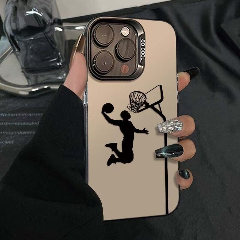 Basketball Dunk Suitable for Apple 16 Pro Max Phone Case iPhone 15 Pro Cool 14 Pro Sports 17 Trendy