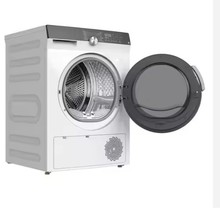 外贸10kg 12kg 全自动可视窗前开门滚筒洗衣机烘干机洗脱烘一体机