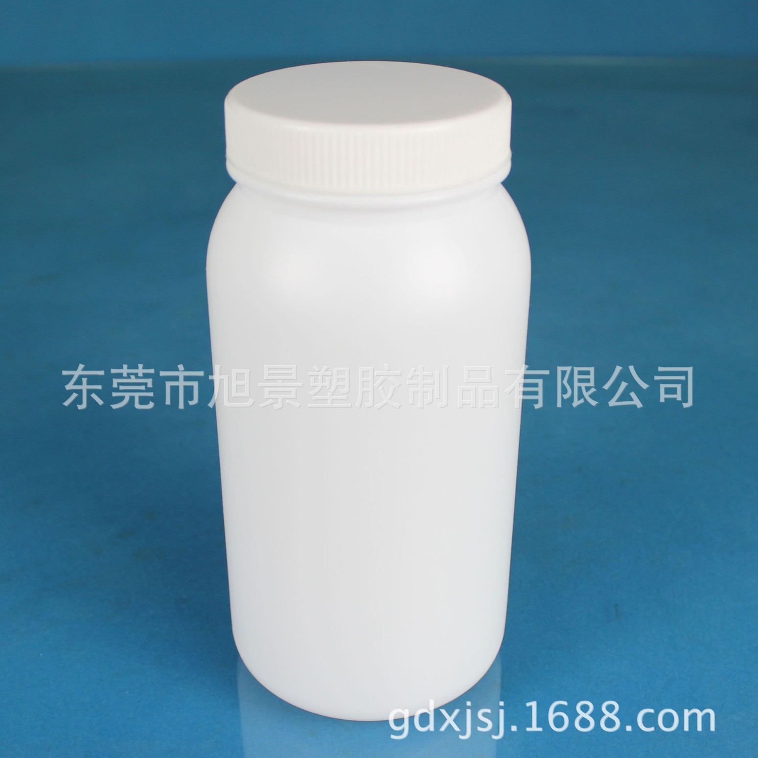 现货批发1000ml 1L加大口塑料瓶带内盖广口固体粉末分装瓶DK11