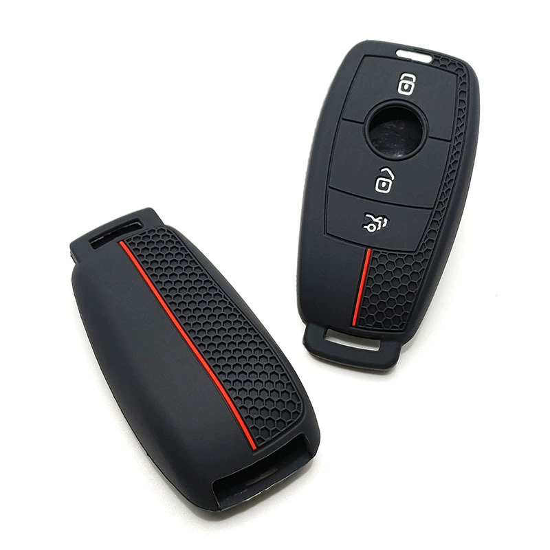 Подходит для чехла для ключей автомобиля Mercedes-Benz, новая силиконовая мужская и женская сотовая модель C-класса C260LE-класса E300 GLC A200S-класса