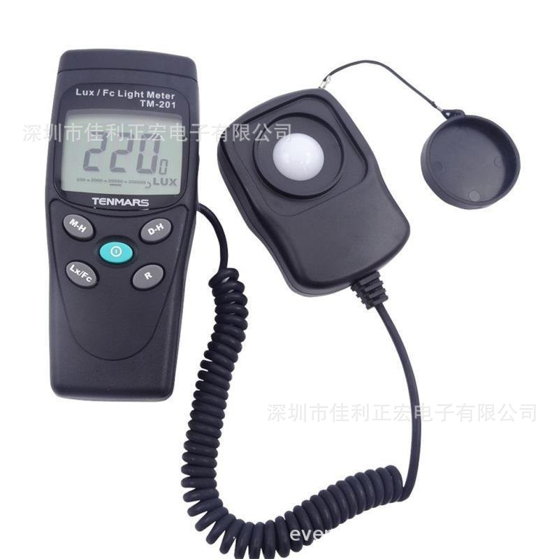 泰玛斯数字照度计 TM-201L LUX/FC LED照度计