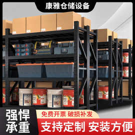 仓储货架多层置物架家用落地加厚储物架展示架服装轻型仓储收纳架