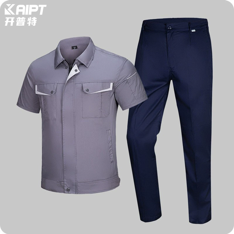 Трансграничный летний комплект рабочей одежды с короткими рукавами