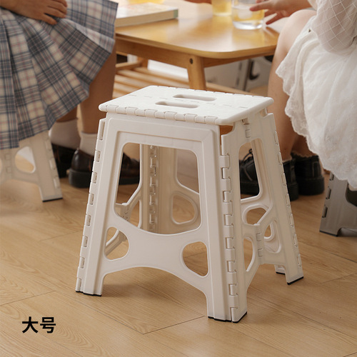 Wholesale Japanese Tianma ultra-light folding stool small bench plastic portable stool low stool replacement shoe stool outdoor chair