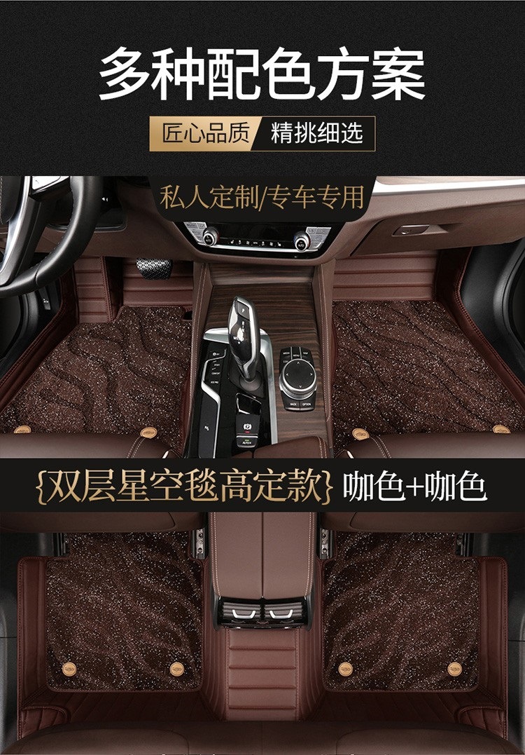 MYTOP is suitable for Xiaopeng G3i Xiaopeng P5 Xiaopeng P7 g9 fully surrounded by starry sky carpet car mat new energy