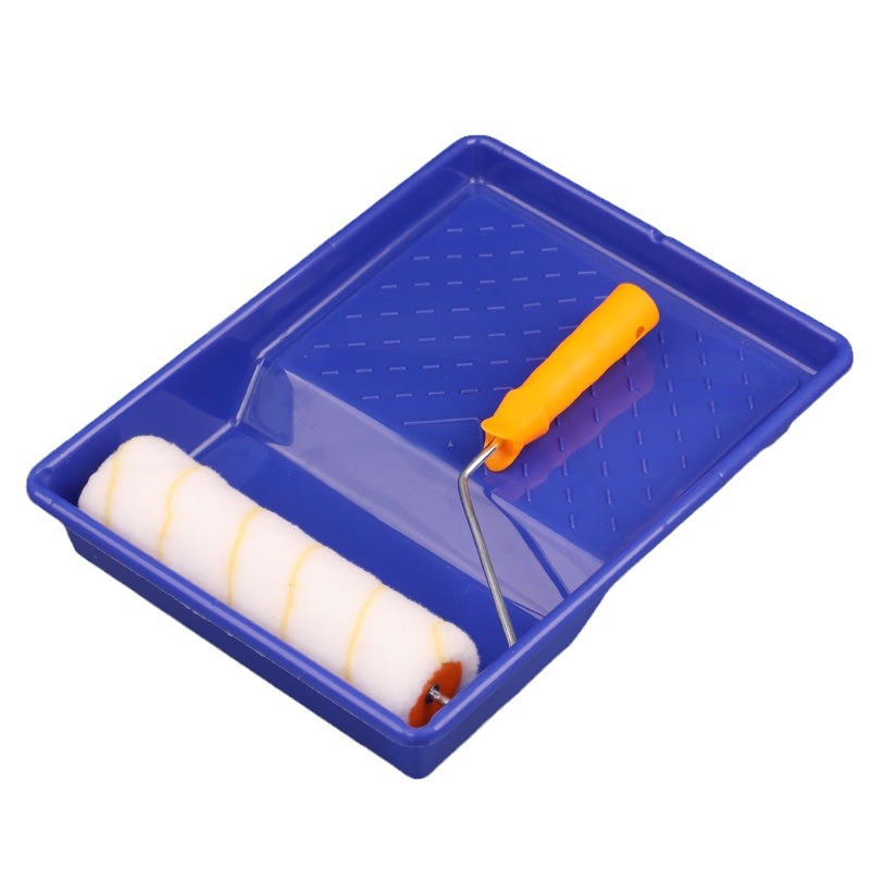 Fábrica al por mayor bandeja de pintura rodillo de pintura de látex pintura decoración color mezcla herramienta pintura cepillo pared rodillo placa
