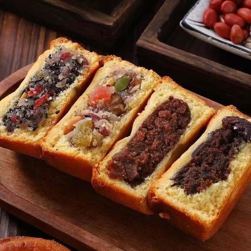蛋月烧月饼中秋传统糕点老式五仁蛋黄月饼40g整箱礼盒厂家批发WY|undefined