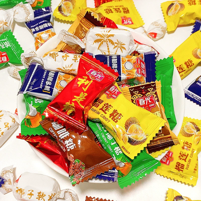 Кокосовый сахар оптом, Хайнаньские лакомства, assorted hard candy, свадебные сладости, закуска, оптом