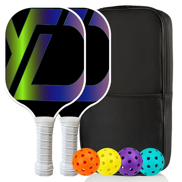 Pickleball Racket Fiberglass Set Carbon Fiber Beginner Sports Toy Pickleball Professional Cross-Border Manufacturer In-Stock Wholesale