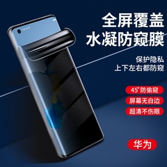 適用華為榮耀X50 100 MATE60PRO P60 防偷窺手機曲屏水凝軟膜批發