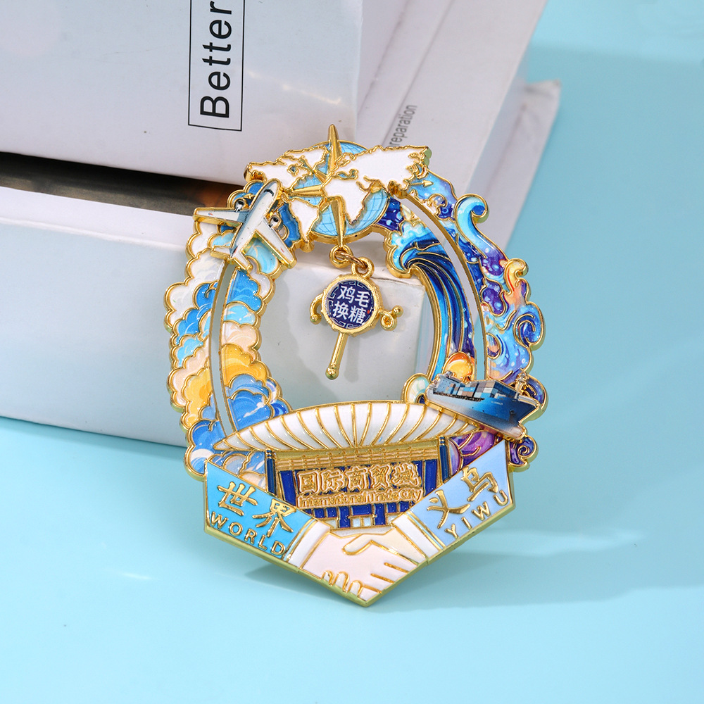 Yiwu Cultural and Creative Refrigerator Magnets International Trade…