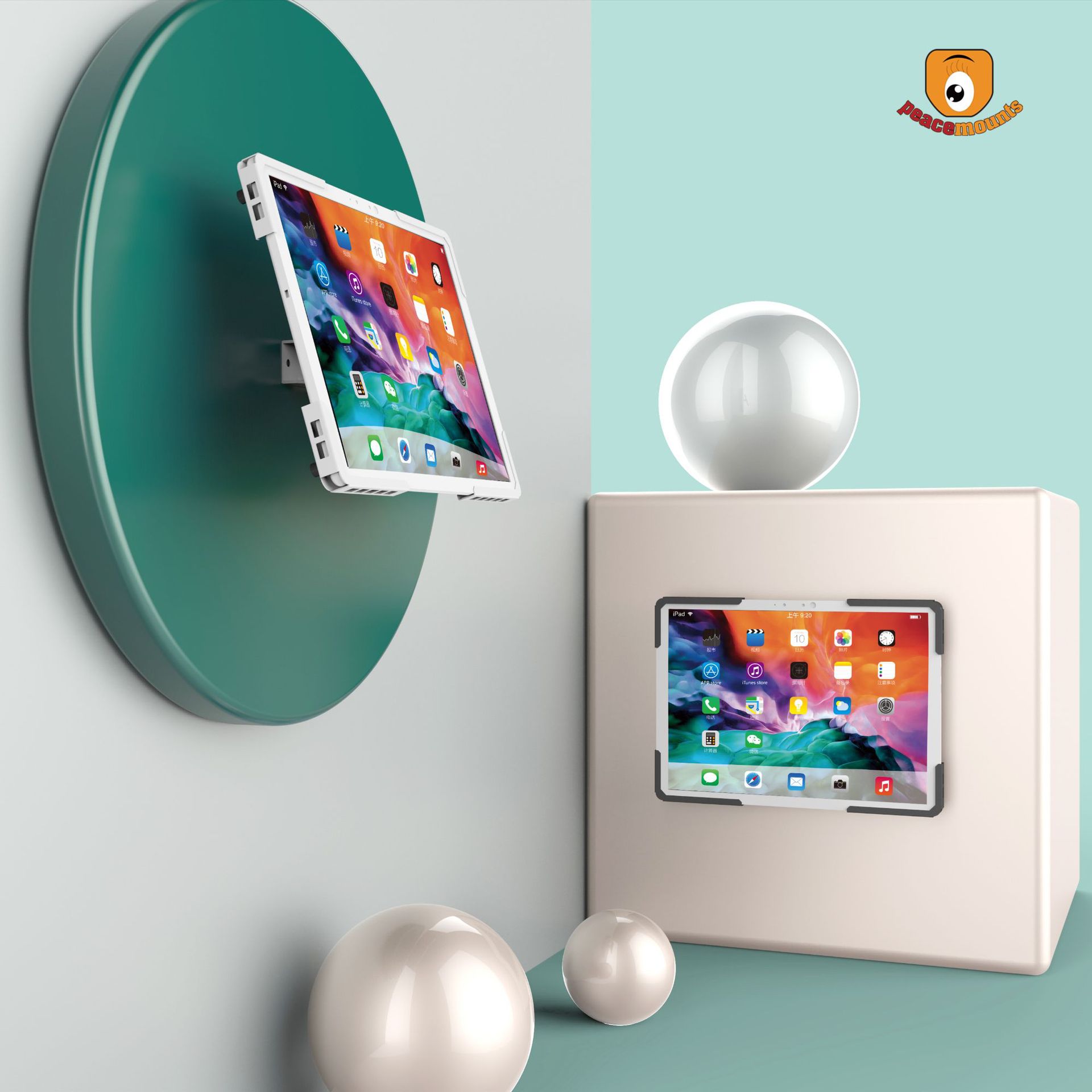 Factory supply anti-theft tablet case MatePad Galaxy tablet case wall mount anti-theft tablet case