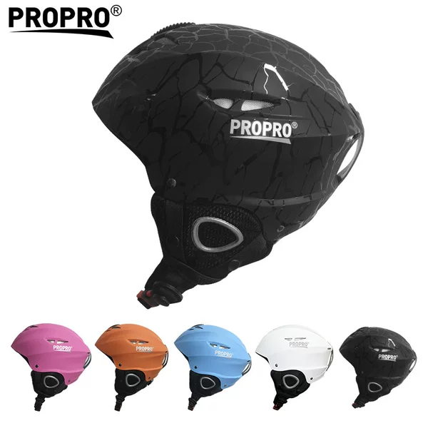 PROPRO ski helmet single and double board snow helmet windproof warm hat outdoor sports protective gear equipment