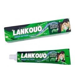 呼気都清新LANKOUO歯磨き粉グリーンミント清香160g清潔歯茎ケア加工