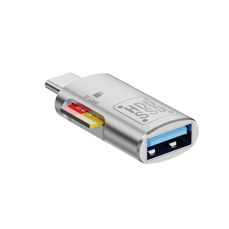 Type-C кард-ридер OTG USB3.0 для телефона, чтение TF и U-диска, новая модель