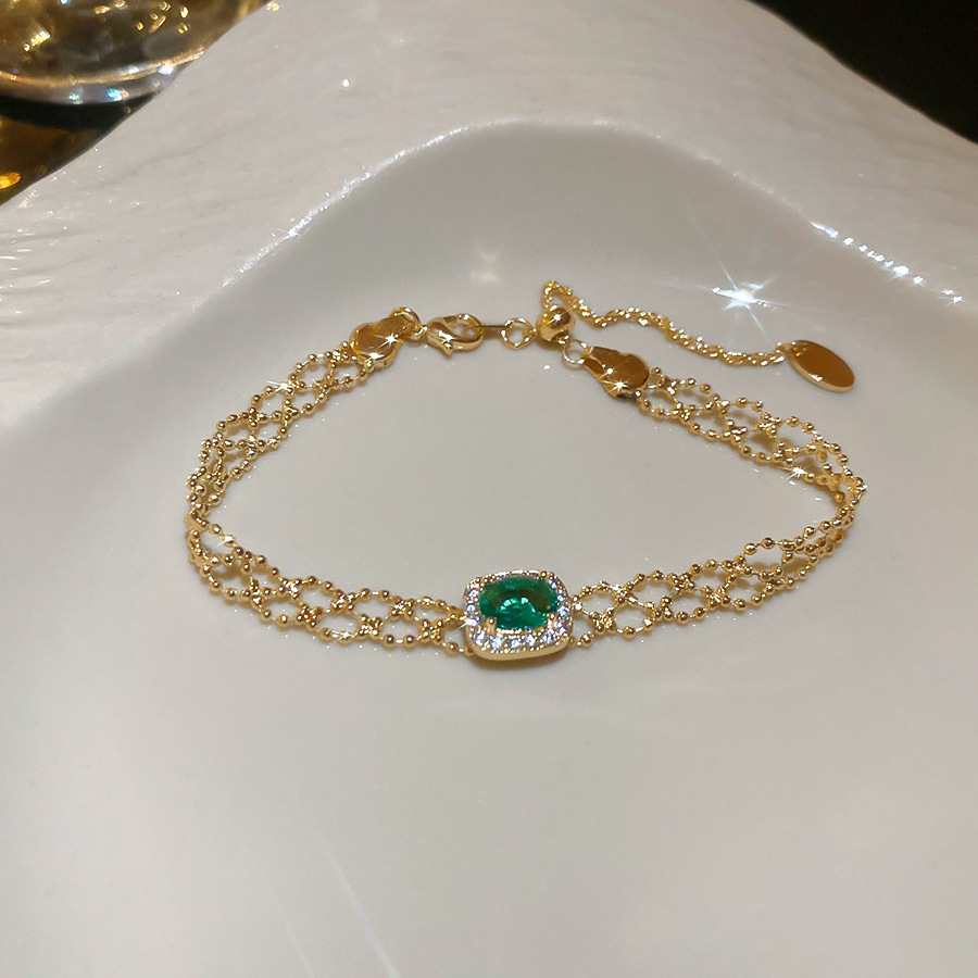 Medieval vintage diamantes goteo pendientes collar ligero lujo nicho cerradura estilo palacio conjunto de joyas exquisitas