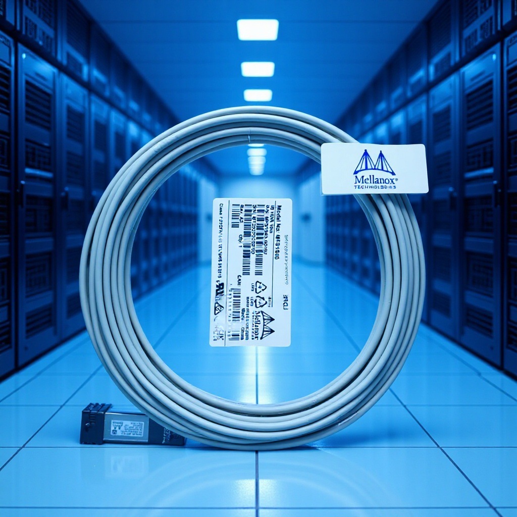 Mellanox迈络思MFS1S00-H010V 200G AOC光缆IB全新