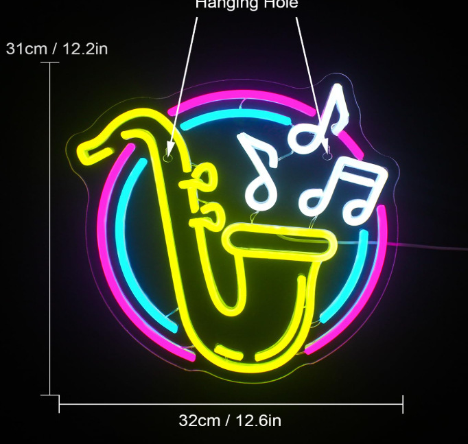 ネオンカスタム発光字ledランプ広告ランプ付きlive music雰囲気ランプクロスボーダー電気商専用|undefined