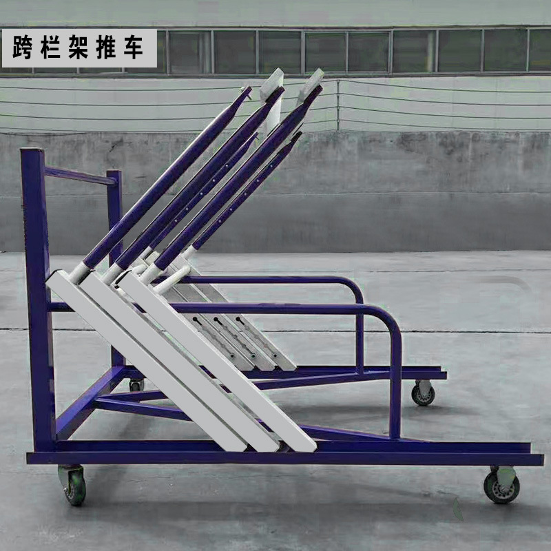Track and field equipment manufacturer directly supplies track and field competition equipment transport vehicles, including steel hurdle transport vehicles for competitions and training.