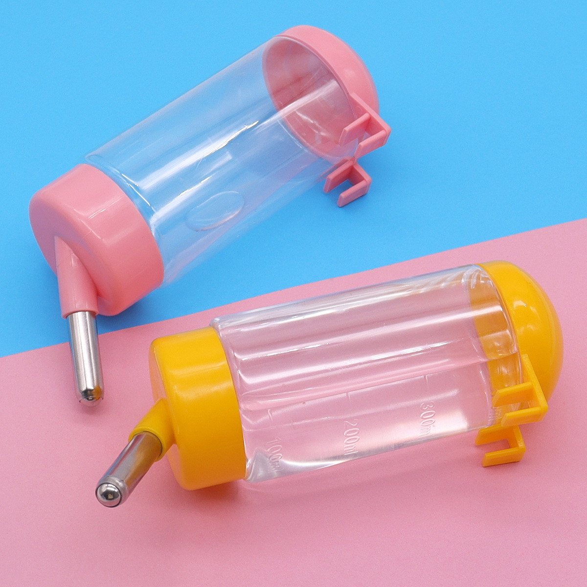 Bebedero para mascotas Bebedero para perros colgante Boca no mojada Botella para perros Teddy Bebedero para gatos Suministros para alimentadores de agua