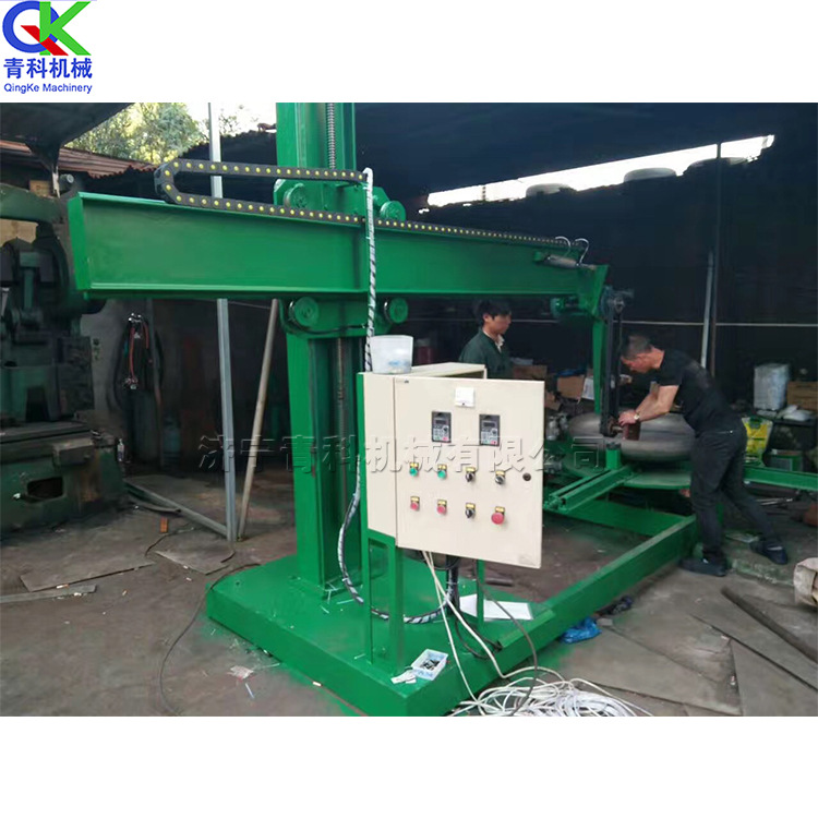 厂家供应砂带封头抛光机 不锈钢封头抛磨机 筒体罐体打磨机