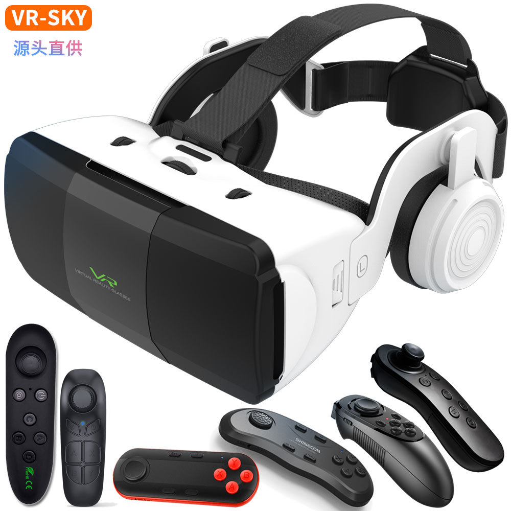 Cross-Border New Vr Shinecon Glasses Mobile Phone Theater G06Ed Qianhuan 3D Virtual Reality Game Glasses