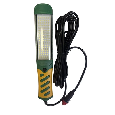 72-Bead Led Inspection Light, Factory İşçi projektorları - 100-beads-green-and-yellow-with-thread-5m-cigarette-lighter-head