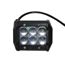 4D18W LED工作燈車頂燈摩托車燈改裝燈 射燈 檢修燈叉車燈 探照燈