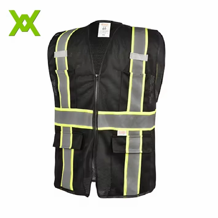 Высокая визуальная безопасность дорожного движения лошадь клип Красный светодиод светоотражающий жилет 100 метров видны различные мигающие эффекты