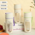 跨境电动迷你榨汁机便携家用小型果蔬榨汁杯迷你碎冰榨果汁料理机