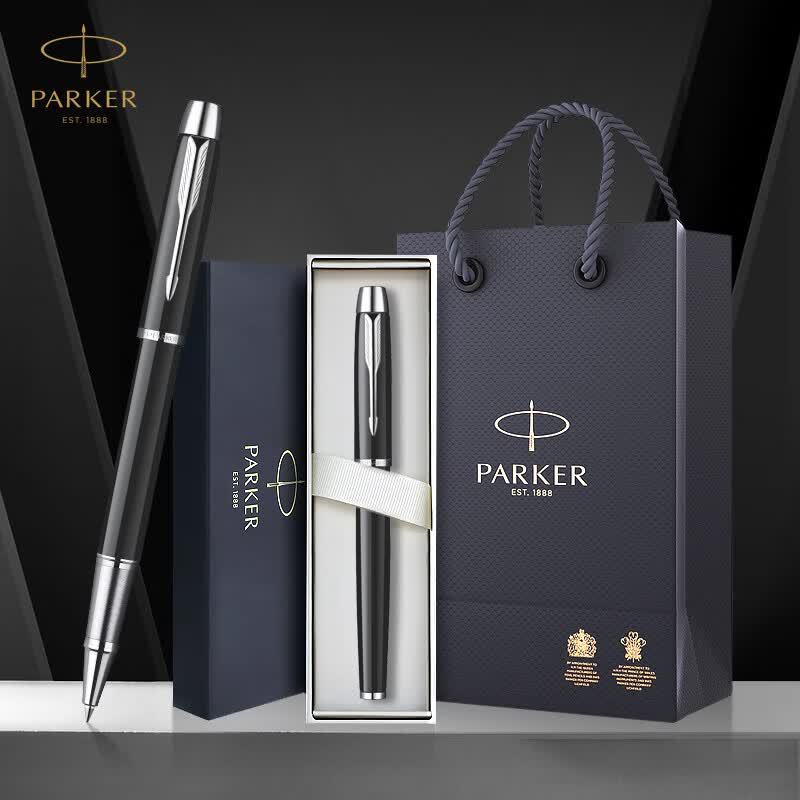 PARKER Parker Signature Pen IM Metal Ballpoint Pen for Students, Teachers, Office Writing, High-end Business Signature Pen