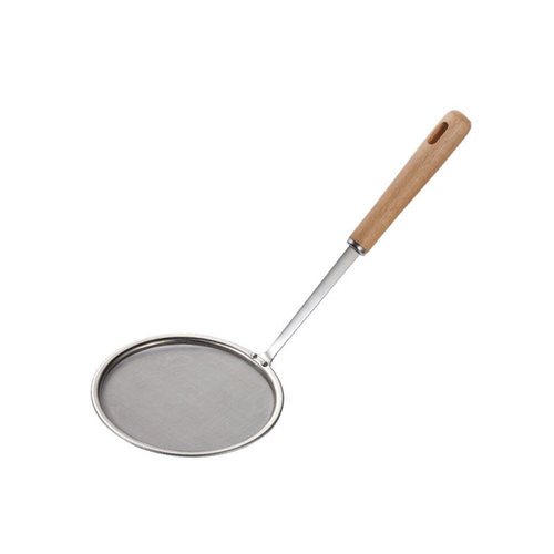 Sanrui 304 stainless steel oil filter spoon, oil skimming oil separation spoon, oil colander, ultra-fine foam removal 100 mesh filter spoon