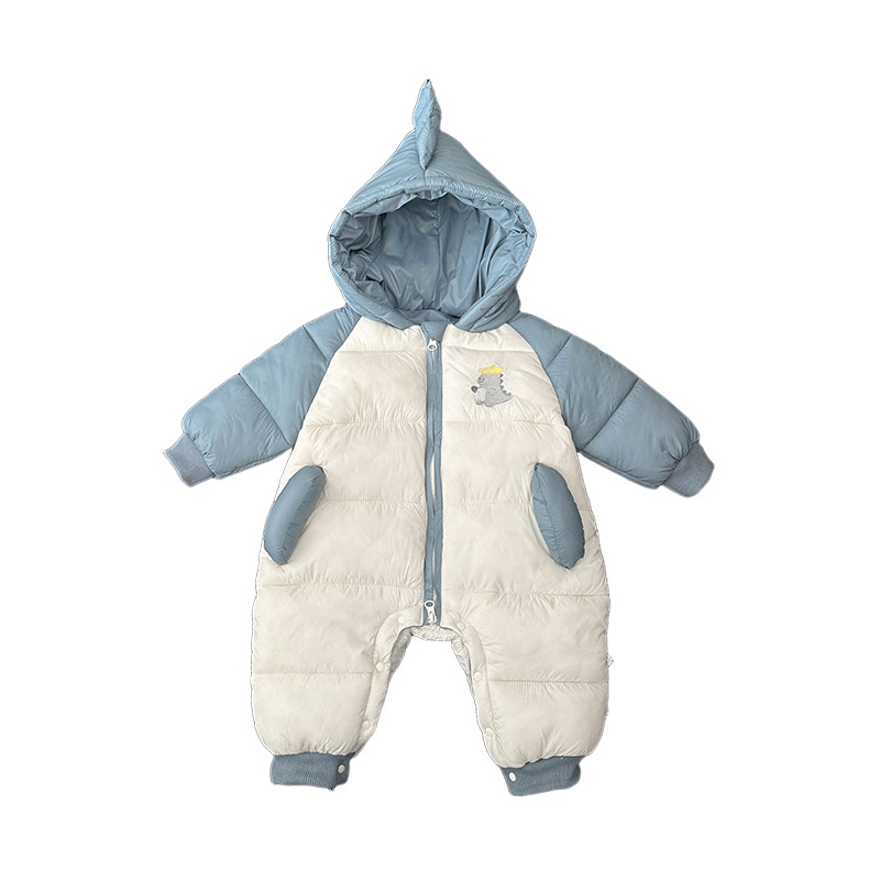 Baby recién nacido invierno camiseta de invierno de algodón de invierno super lindo bebé invierno ropa cálida de invierno abrazando ropa image 6