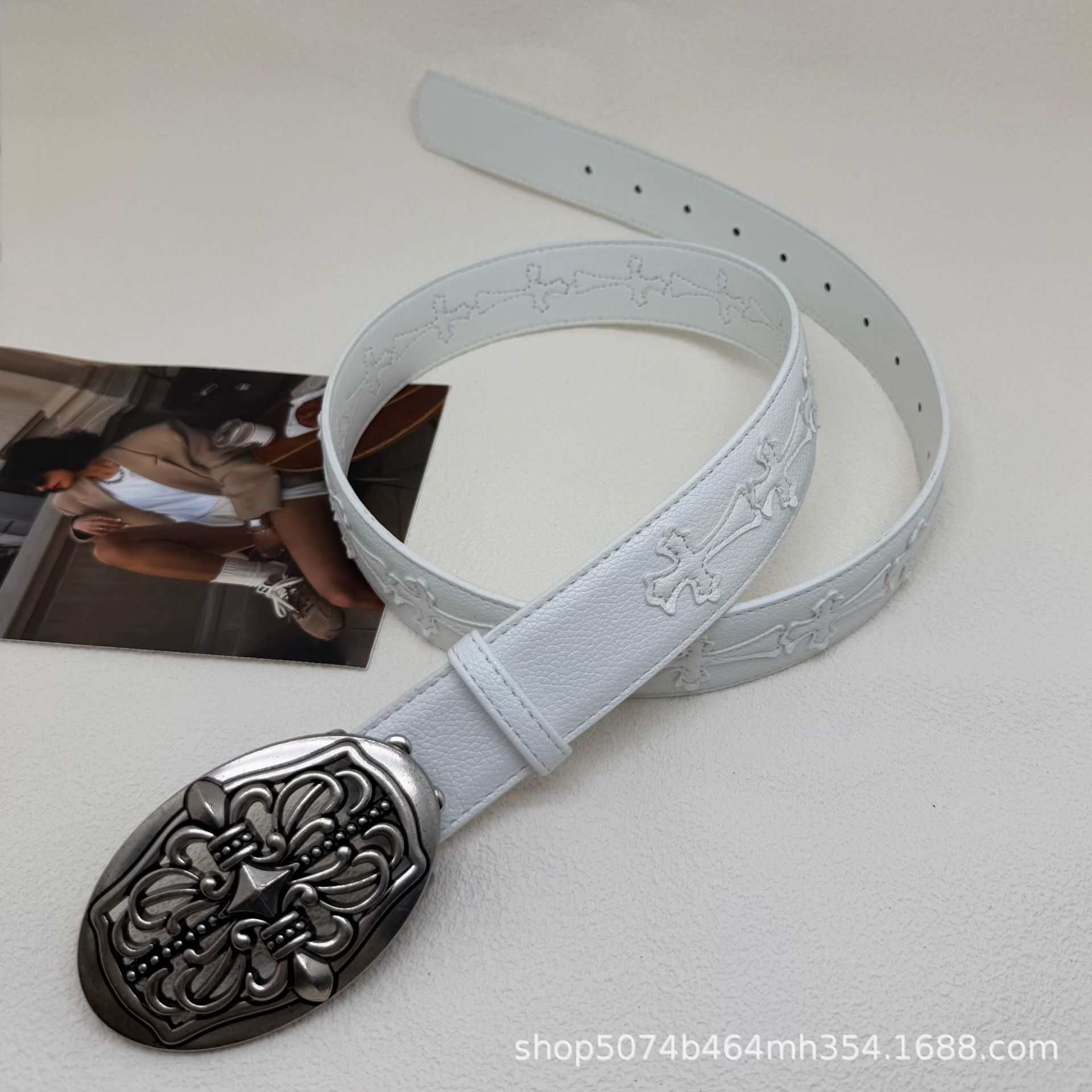 Cinturón cross de color CH cinturón clásico cinturón de jeans para hombres y mujeres cinturón de moda retro cinturón de moda cinturón de moda