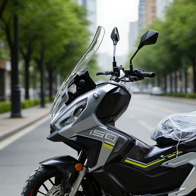 Motorcycle front windshield | thickening GV transparent windshield