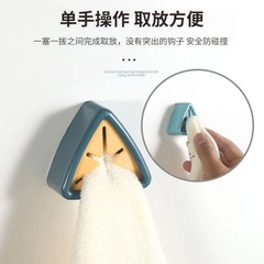 毛巾抹布塞子廚房洗碗收納置物架掛鈎夾抹布收納架創意免打孔粘鈎