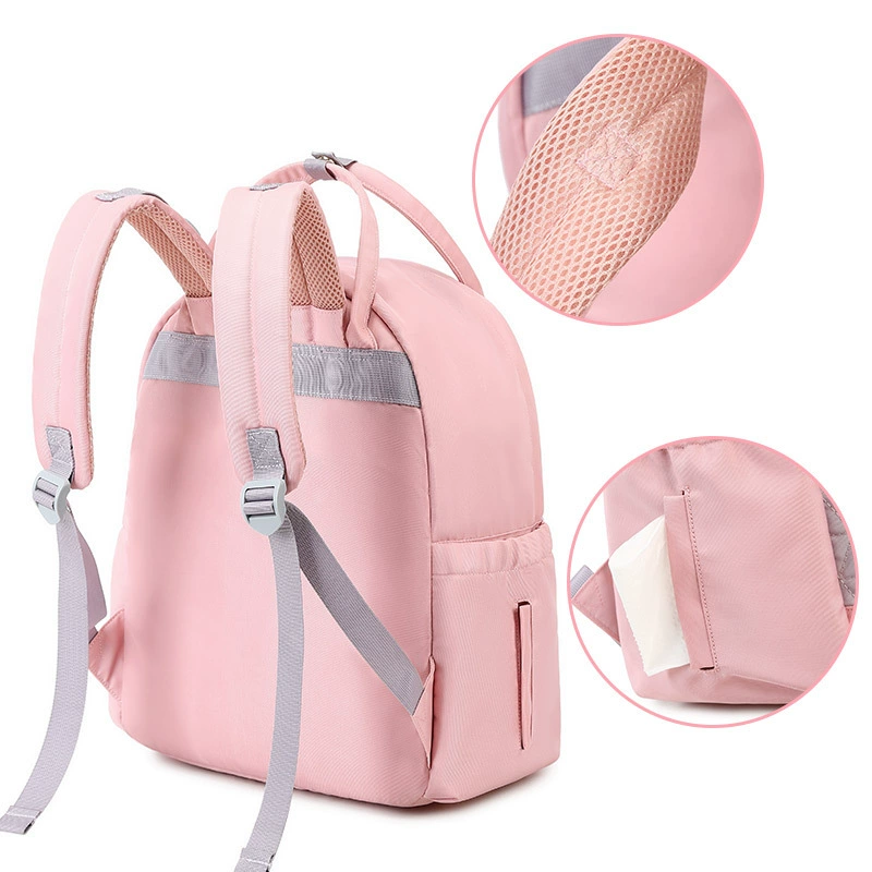 Capacious universal linen bag for mother and baby for leisure, 2023, for import, with embroidery