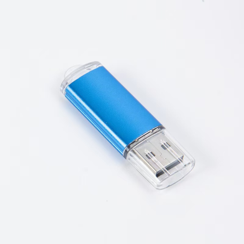 Memoria USB de colores brillantes al por mayor para licitación, 64 GB, grabado de logotipo personalizado creativo, pequeña capacidad, memoria USB de metal de alta velocidad 3.0 para regalo