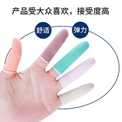 Cotton finger gloves for protection, thickened, wear-resistant, labor protection finger gloves, all-cotton, polished, industrial dustproof, breathable, sweat-absorbent