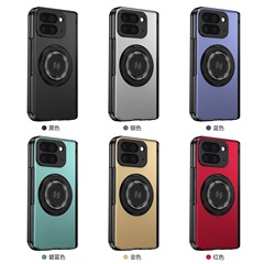 适用谷歌Google Pixel 10Pro Fold磁吸旋转支架折叠屏防摔手机壳