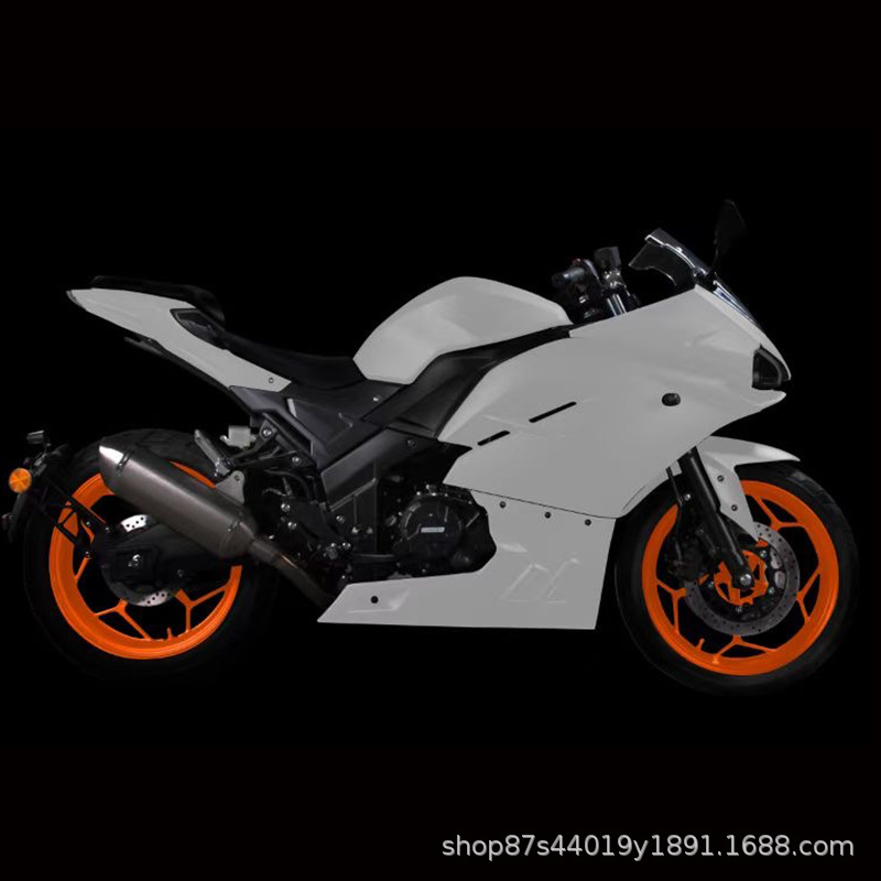 Export-oriented Jiaolong scooter motorcycle, dual-cylinder racing replica, Horizon sportbike, adult gasoline-powered sportsbike