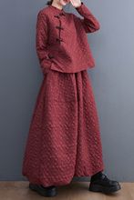 清仓捡漏大牌女装秋季时尚工艺套装休闲中国风外套半身裙两件套女