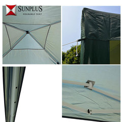 Four-corner tent outdoor camping picnic beach sunshade sunscreen thickened Oxford cloth portable canopy wholesale 