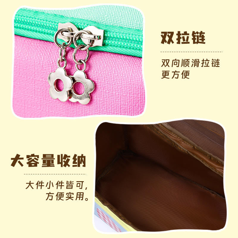 Bolsa de cosméticos de alto valor estilo caliente linda bolsa de lavado de casa pequeña bolsa de almacenamiento de cosméticos bolsa de viaje impermeable de gran capacidad