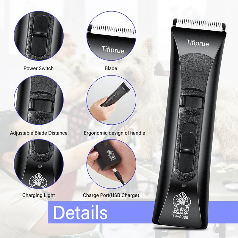 Трансграничная электрическая машинка для стрижки домашних животных Amazon электрическая машинка для стрижки собачьей шерсти Толкатель для кошачьей бритвы Машинка для стрижки собачьей шерсти