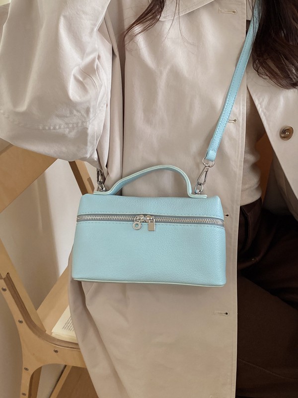 Bolso de mano de nicho retro para mujeres 2026 nuevo estilo extranjero bolso de caja simple bolso de hombro casual de alto nivel bolso de mujer image 5