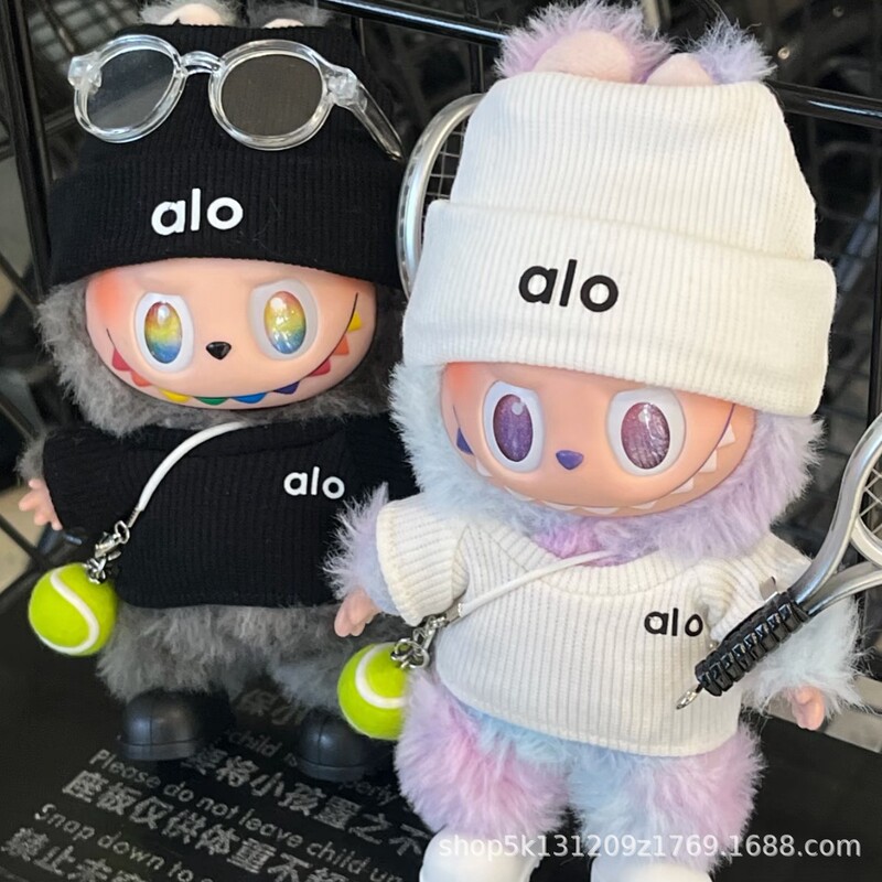 Only Clothes Labubu Labubu Clothes Sports Style Tennis Suit Baby Clothes Universal for First, Second and Third Generations