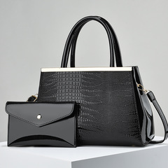 高級感手提包包女2023跨境新款質感媽媽包時尚高級斜挎包單肩大包
