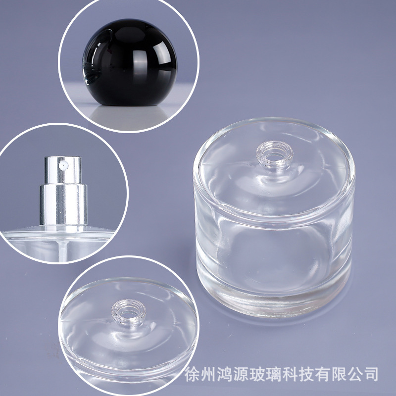 香水スプレーボトル 15 バヨネット 30/50/100 ミリリットル詰め替えボトル香水ボトル裸ボトル透明ガラス香水ボトル|undefined